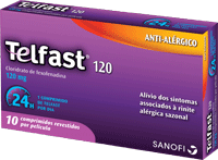 Telfast 120 10 comprimidos