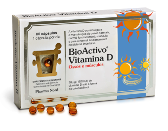 Bioactivo Vitamina D Capsx80