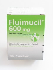 Fluimucil 600mg comprimidos efervescentes