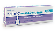 Benzac Wash 50mg/g Gel 100g