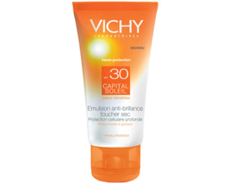 Vichy Ideal Soleil Creme Rosto Toque Seco FPS 30 50mL