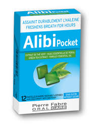 Alibi Pocket Pastilhas Chupar S/Acucar X 12