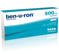 Ben-U-Ron 500mg X 10 supositorios